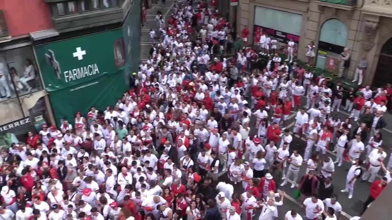 Comienzan en España los Sanfermines más esperados tras dos años de pandemia