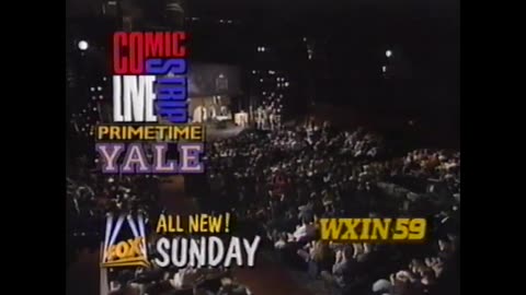 February 9, 1991 - Promo for Dennis Miller 'Comic Strip' Special from Yale