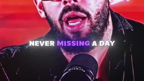 Never miss a single day - Top G