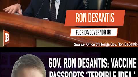 GOV. DESANTIS: VACCINE PASSPORTS 'TERRIBLE IDEA,' STATE MANDATES 'TOTALLY OFF THE TABLE'