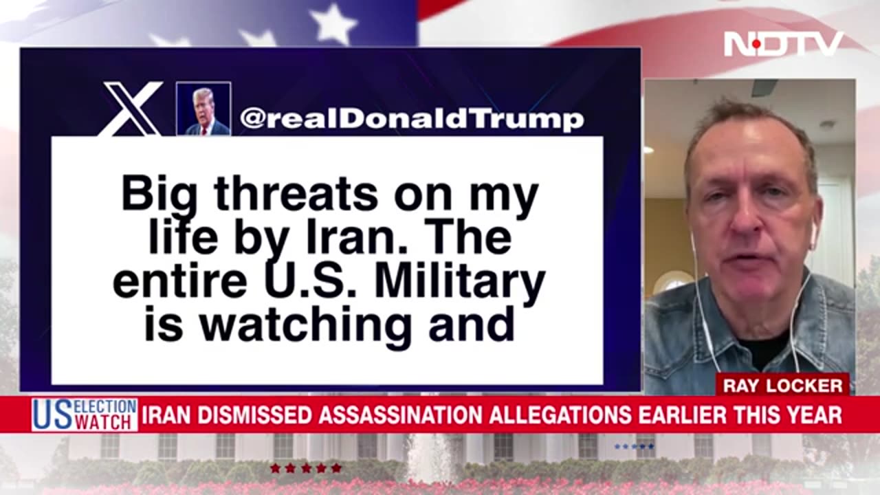 Donald Trump Latest News | Us Intelligence Warns Trump on Iran Assassination Threat