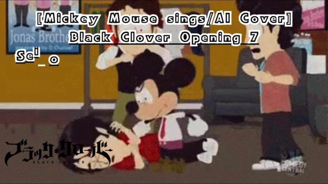 [Mickey Mouse sings/AI Cover] Black Clover Opening 7 Seiko Oomori - JUSTadICE