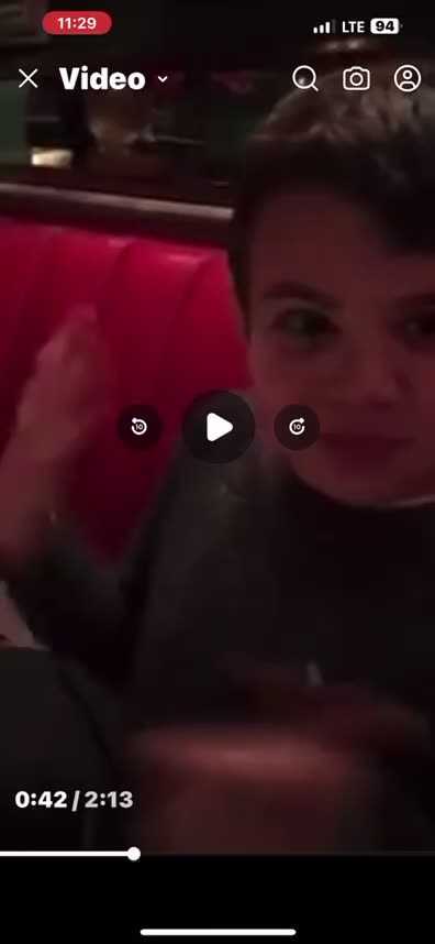 1st time a 10 yr old eats Caviar