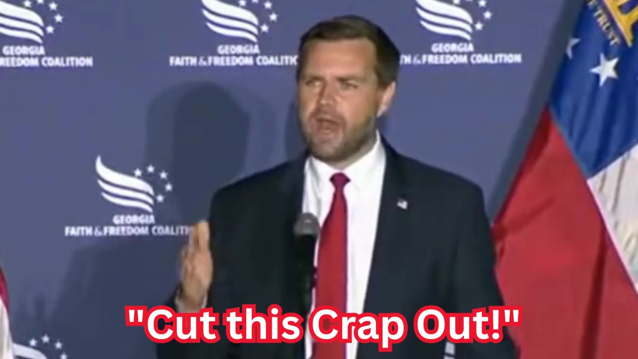 JD Vance: "Cut this Crap Out!" at Faith and Freedom Coalition in Atlanta