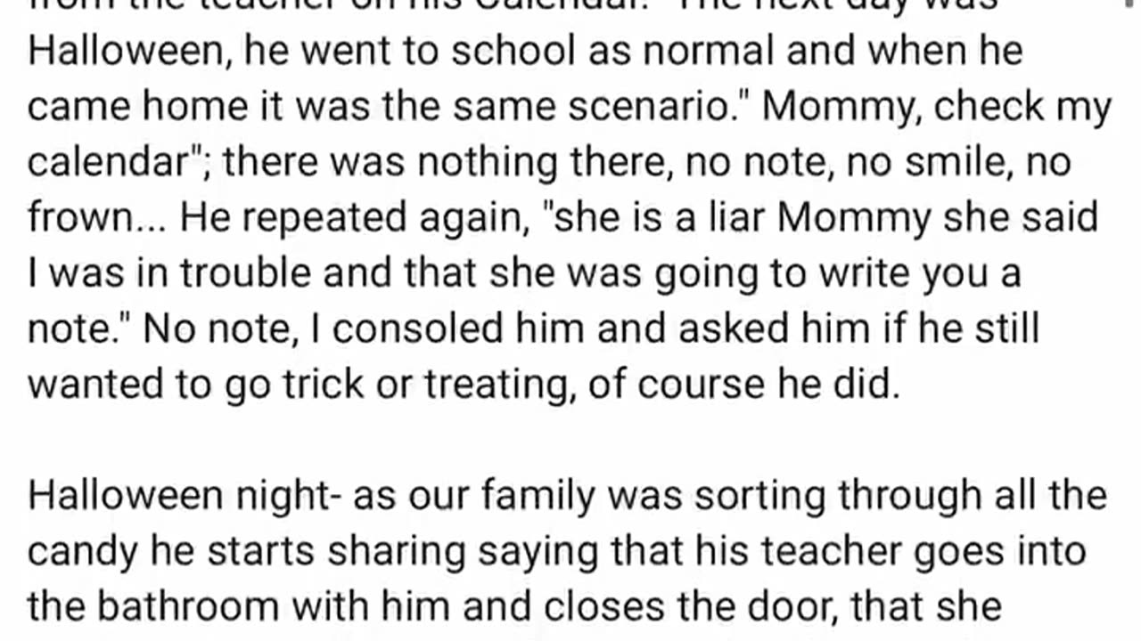 Child Raped By Elementary Teacher. Schools Hides It.