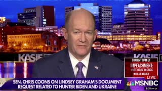 Dem Senator Coons Tells MSNBC That Lindsey Graham ‘Will Come To Regret’