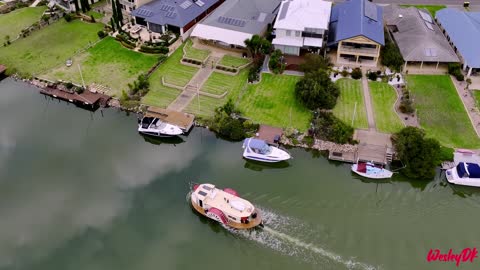 Paddle Boat on the Coorong Quays