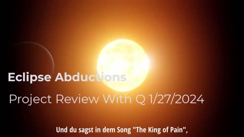 Entführungen bei Sonnenfinsternis