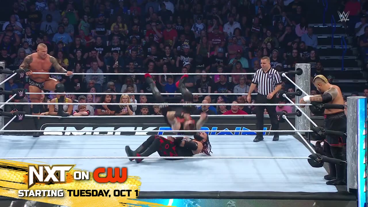 FULL MATCH- Randy Orton & Kevin Owens vs. Solo Sikoa & Jacob Fatu- SmackDown, Sept. 27, 2024