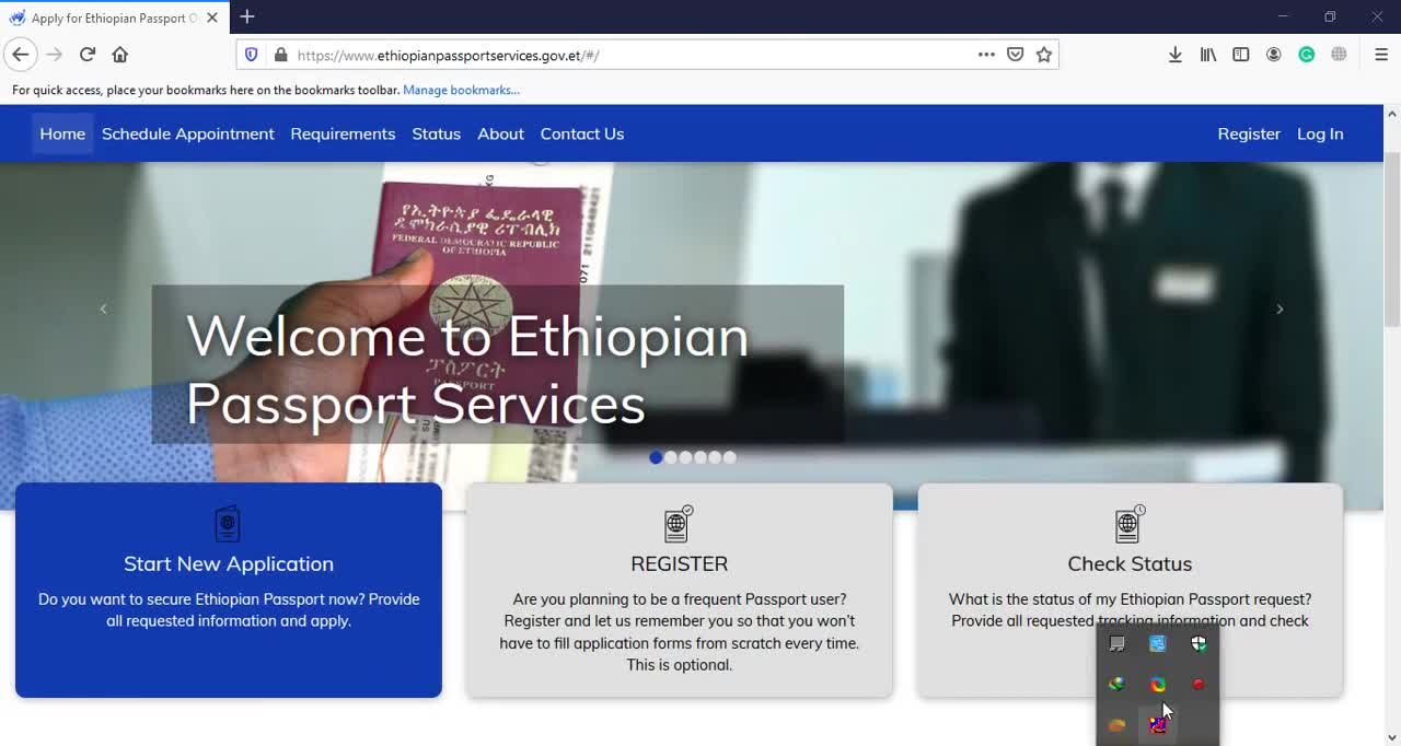 How to Register for the new passport request። በ አዲሱ የ ኦንላይን ፎርም እንዴት አዲስ ፓስፖርት መጠየቅ እንችላለን