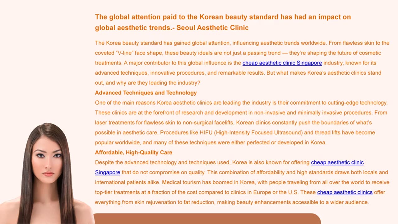 The global attention paid to the Korean beauty standard has had an impact on global aesthetic trends