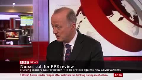 COVID-19: Dame Donna Kinnair on BBC News (Jan 2021) discussing PPE