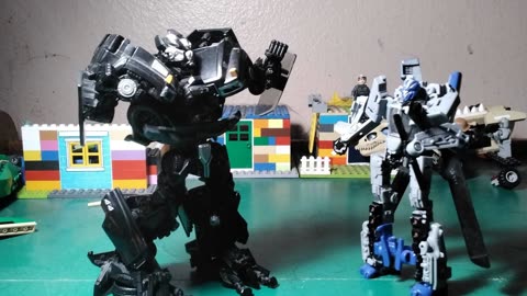 Ironhide versus dropkick