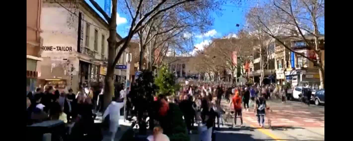 VICTORIA AUSTRALIA PROTESTS AGAINST LOCKDOWN