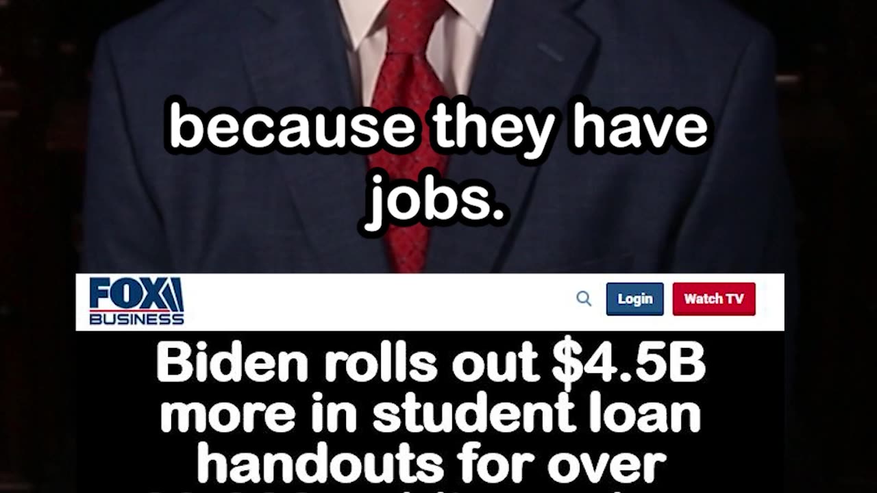 Biden Harris Admin Rolls Out $4.5B More in Student Loan Handouts