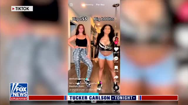 TikTok Exposed As A Psyop Against America's Young In Order To Create Social Chaos - Tucker