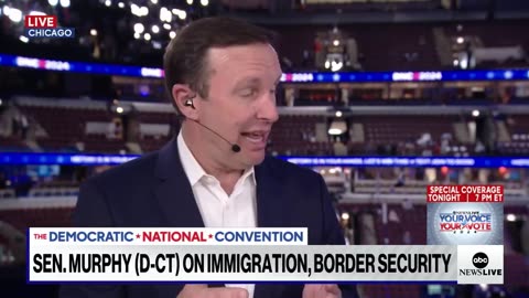 🚨BREAKING: Democrat Senator Chris Murphy claims there are "less crossings