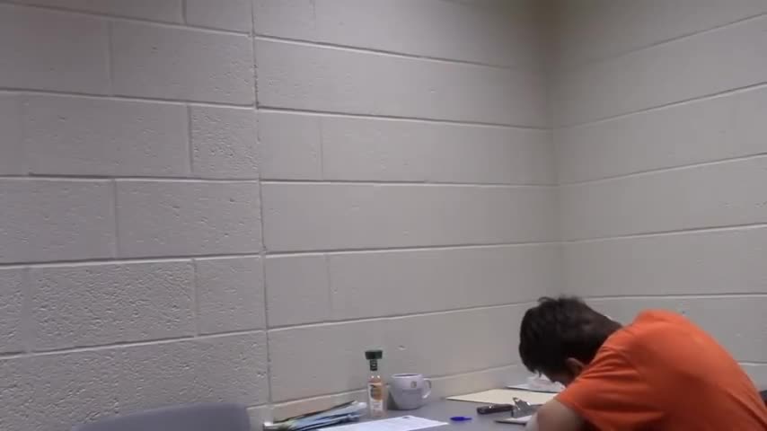 Insane kid is interrogated by FBI. EVIL