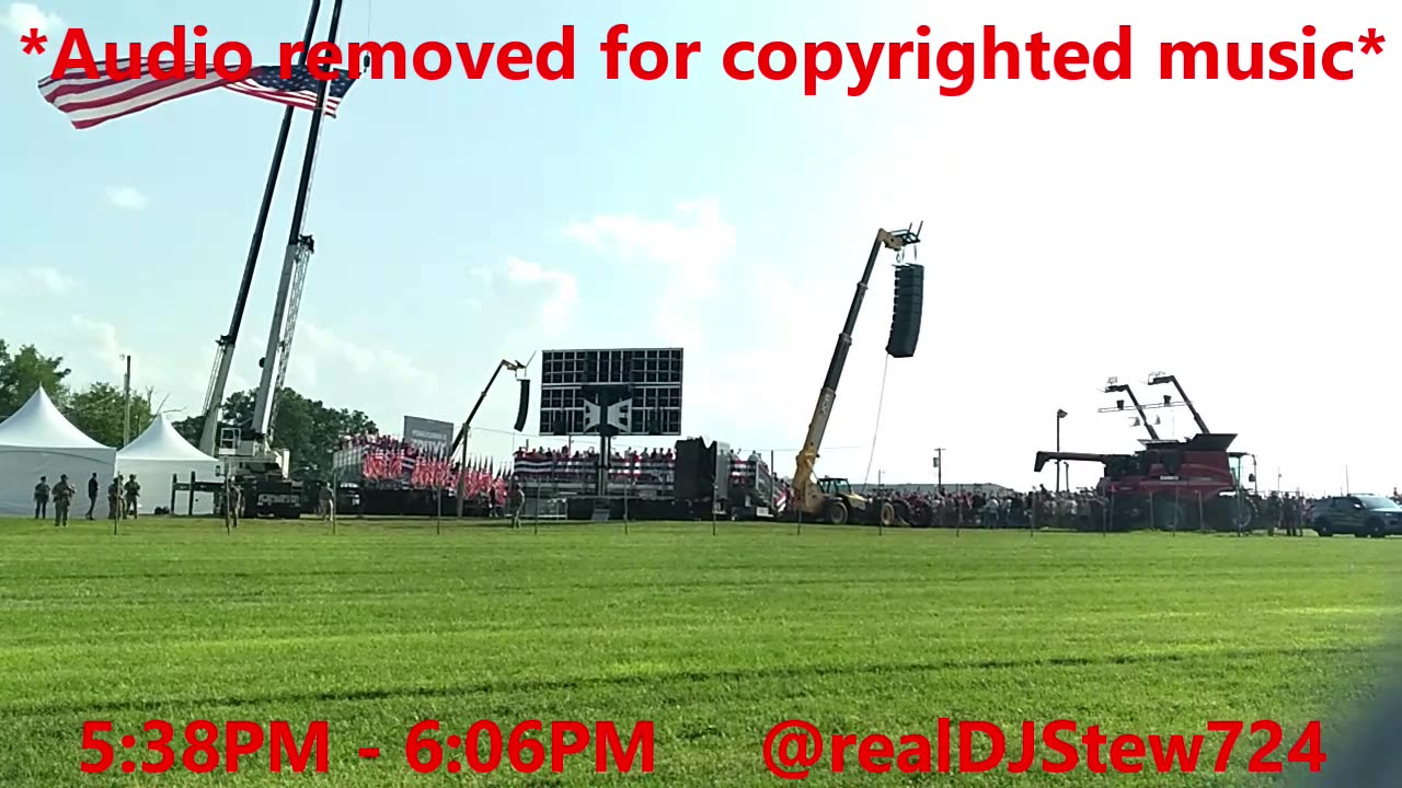 Trump Rally - Butler, PA - 07/13/24 5:38pm-6:06pm