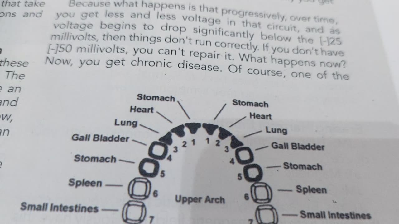 Teeth - meridians - spine connection