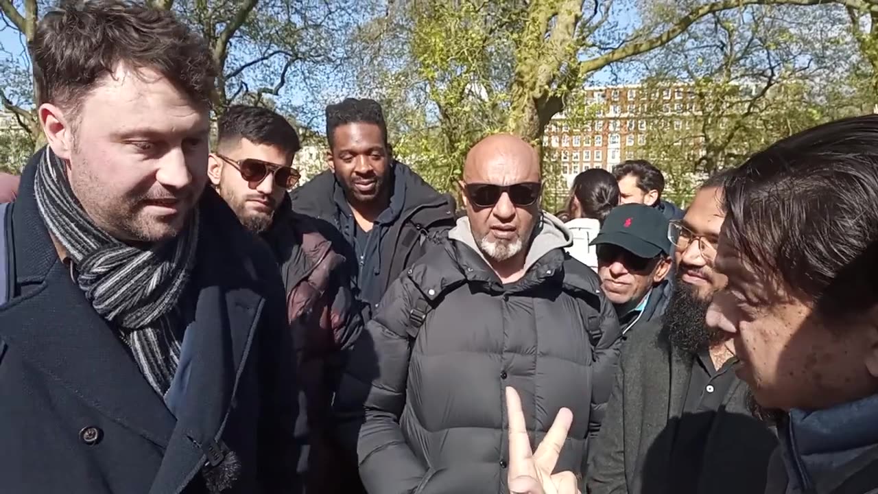 hashim vs islamophobic live in speakers corner london