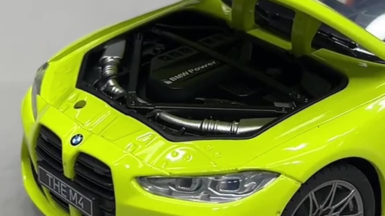 Unboxing BMW The M4 Car Model