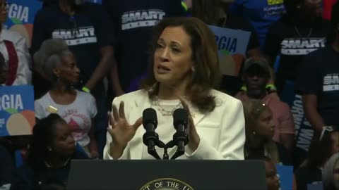 Yikes! Kamala's got protesters again