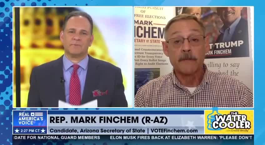 AZ GOP State Rep. Mark Finchem believes they may be onto a racketeering case in AZ