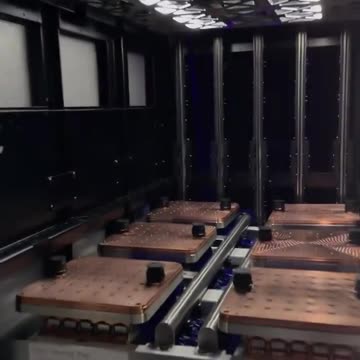 Tesla has begun producing super computer cabinets called "dojo."