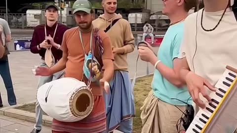 Harinam Sankirtan in Moscow, Russia September 2024