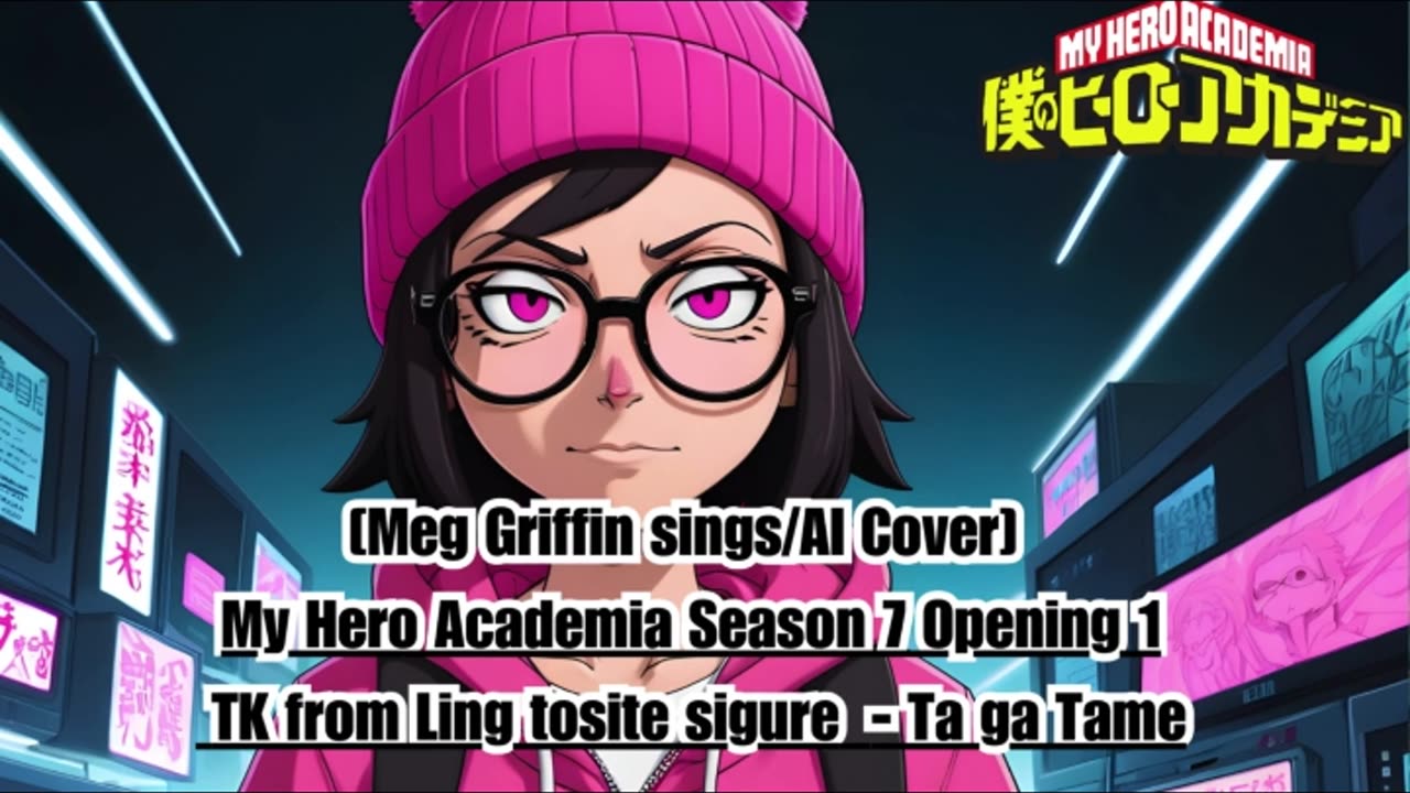 [Meg Griffin sings/AI Cover] My Hero Academia Season 7 OP 1 TK from Ling tosite sigure - TagaTame