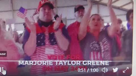 MARJORIE TAYLOR GREEN KICKING GLOBALIST ASS!