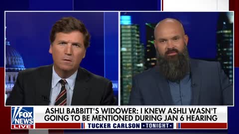 Tucker Carlson speaks with Ashli Babbitt’s widower.