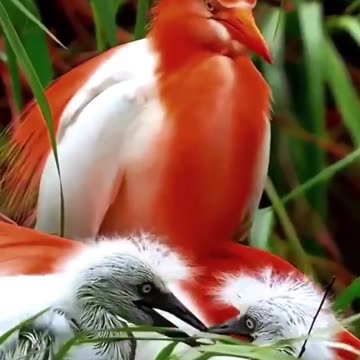 Amazingly beautiful bird