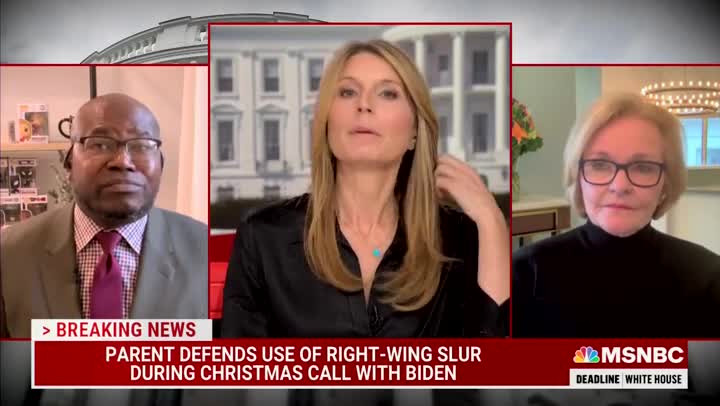 MSNBC Panels Calls for FBI to Investigate Caller Who Tricked Biden Into Saying 'Let's Go Brandon'