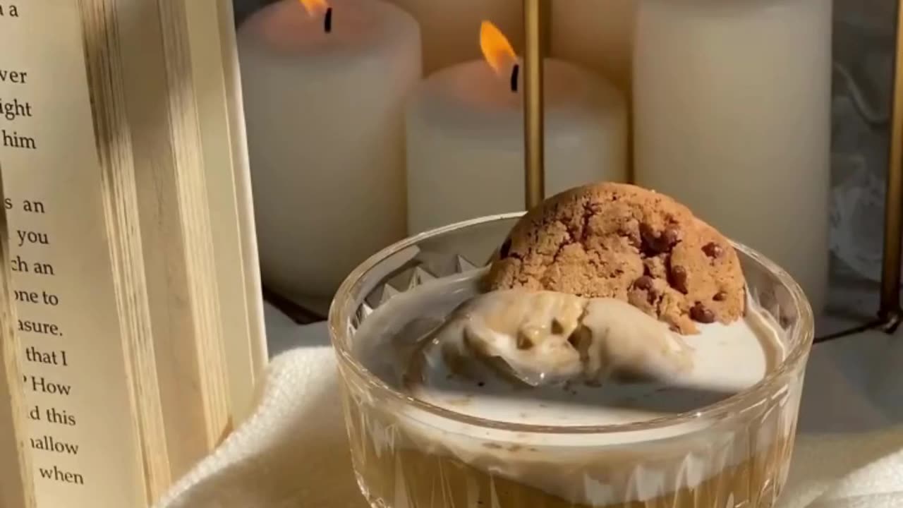Cozy Indulgence: ASMR Milk & Cookies with Arabic Melodies