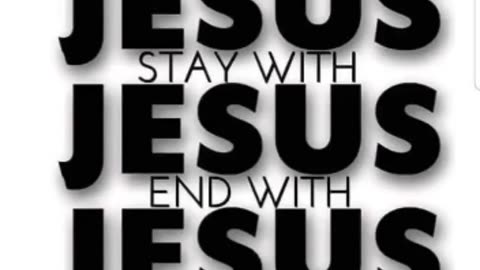 jesus is my saviour