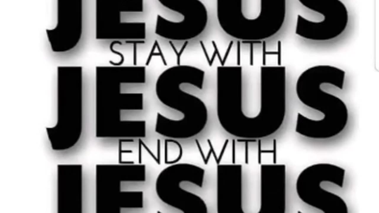 jesus is my saviour