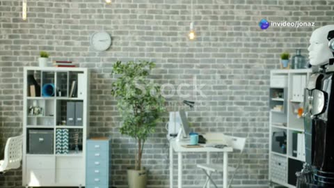 AI Robot's Hilarious Day at Workspace!