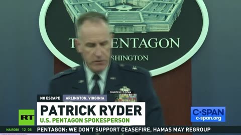 Pentagon does not support a ceasefire statement Nov 3