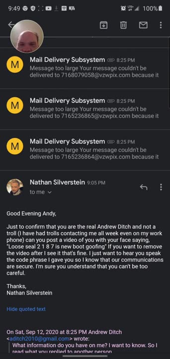 'New Boot Goofing' (September 2020)