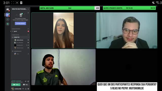 Live Muito Humilde - Pe. Michelon + juhaabreu - pt.1