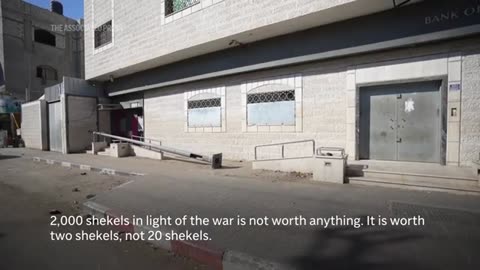 Banks across Gaza halt operations, worsening cash crisis for Palestinians