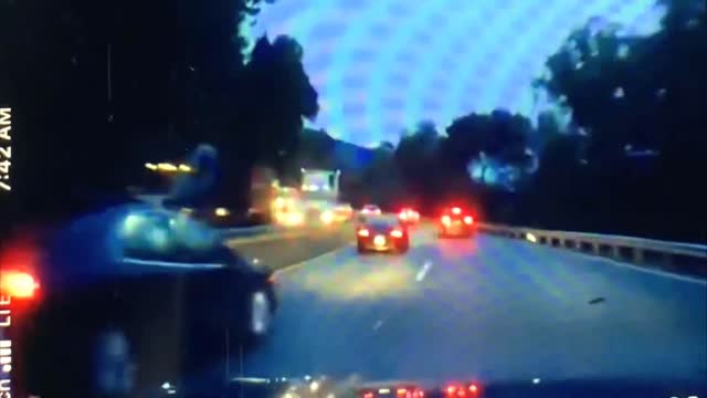 Dashcam crash on Highway 17 North