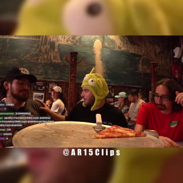 AdinRoss x Dillon on Logan Pauls Hat 🤣