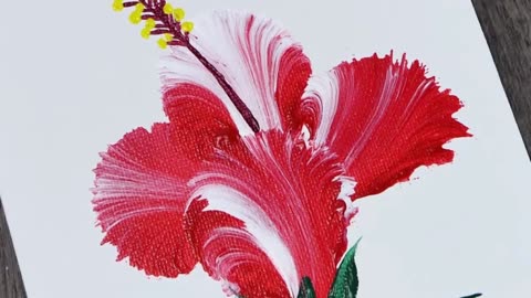 Easy flower painting