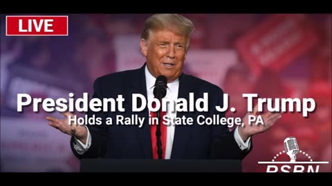 LIVE: President Trump Holds a Rally in State College, PA - 10/26/24