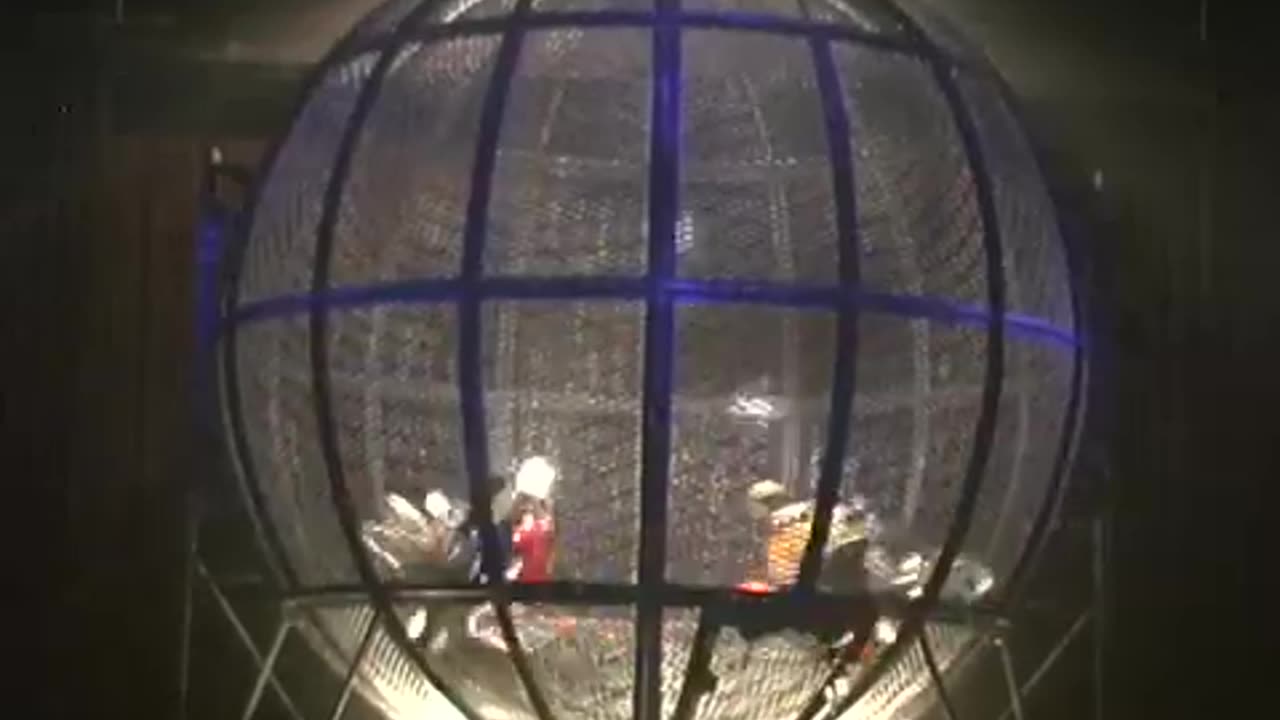 Shanghai Acrobatic Motorcycle Stunt Cage