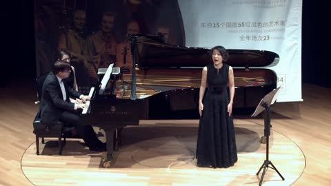 Vocal Concert by Qiu Shuwei and Michel Bourdoncle, China/ France 德彪西抒情曲-邱曙苇法国艺术歌曲独唱音乐会