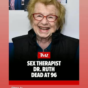 Rip to Dr Ruth 🙏🕊7/14/24